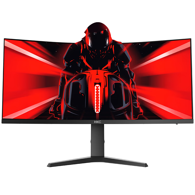 HKC 34英寸WQHD準(zhǔn)4K超清200Hz 21:9帶魚屏1000R曲面HDR400暗區(qū)突圍游戲電競(jìng)升降旋轉(zhuǎn)顯示器CG343UPro
