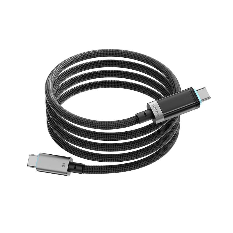 ���ڲ�����CUKTECH ��̬��6�ű�֯���Ե����� 240W Type-C����� 6A��� 2m 199.5Ԫ��3��(��66.5Ԫ/��)