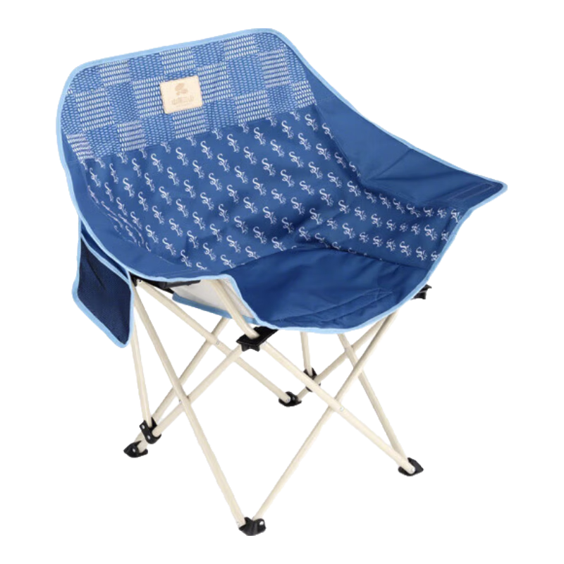 羚特月亮椅露营椅子户外折叠椅便携式躺椅钓鱼凳沙滩椅野餐桌椅带扶手
