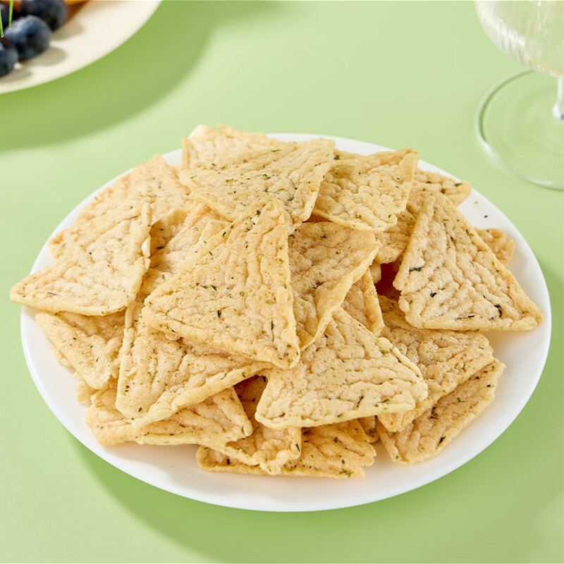 盒马MAX三蛋白虾片青办公室追剧休闲零食 MAX三蛋白虾片 原味 320g