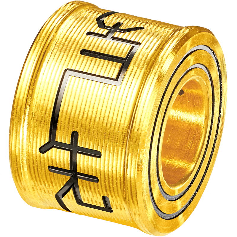 六福珠寶黃金轉(zhuǎn)運(yùn)珠馬年生肖足金電黑硬金吊墜不含項(xiàng)鏈 總重約2.50克