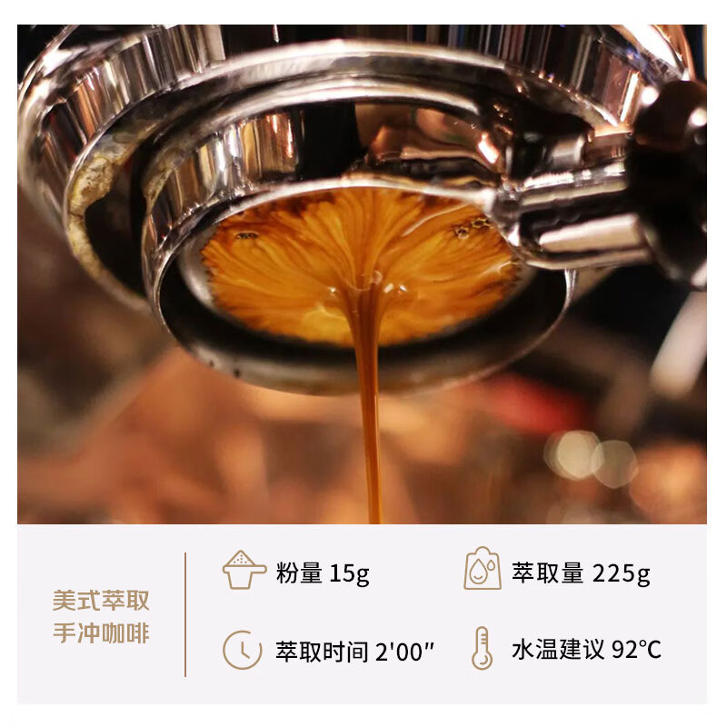 LUJIAZUI熔岩可可意式浓缩美式黑咖啡豆深烘浓郁油脂丰富500g/1kg量贩装 500g