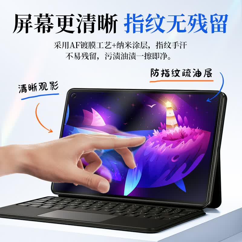 0度25款类纸膜华为matepad pro13.2 matepadpro12.2类纸膜柔光磨砂膜儿童护眼类纸膜学生绘画pet软膜 华为MatePadmini-8.8英寸 AG防眩护眼PET类纸膜