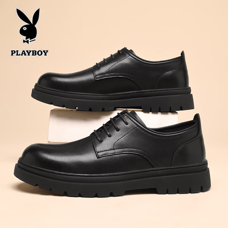 皮鞋男士2025新款秋冬季商务正装结婚新郎鞋真皮