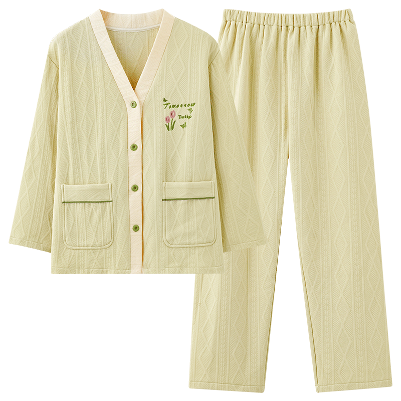 è�� ���޿�����˯��Ů �ﶬ�Ӻ�ů�׷���Լ���ſ��⴩�Ҿӷ���װ 124.95Ԫ(����ȯ)