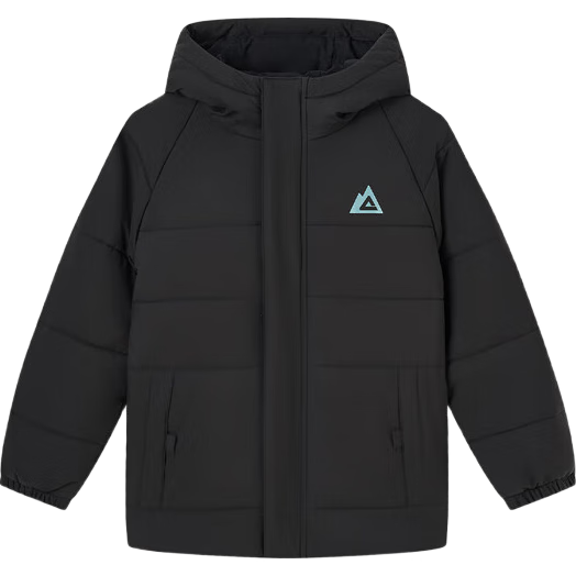 匹克（PEAK）儿童棉服2025新款冬季厚棉服时尚男女童大童衣服纯色百搭保暖