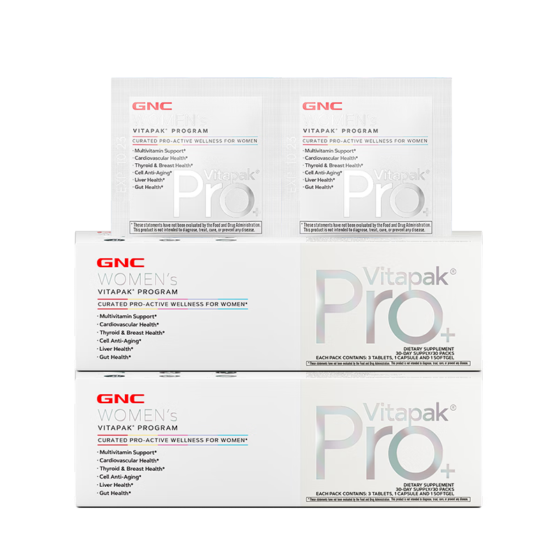 GNC����ϲ ŮʿӪ����PRO ����ά���ؿ����ʸ� 30��*2�� 437.2Ԫ
