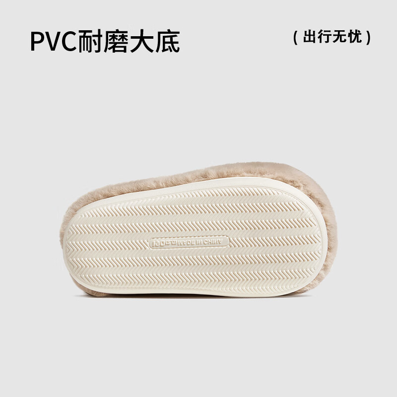 朴西鹿角儿童棉靴女童可爱冬季新款加绒加厚保暖软底男童宝宝棉鞋 云朵白 32 (210mm)