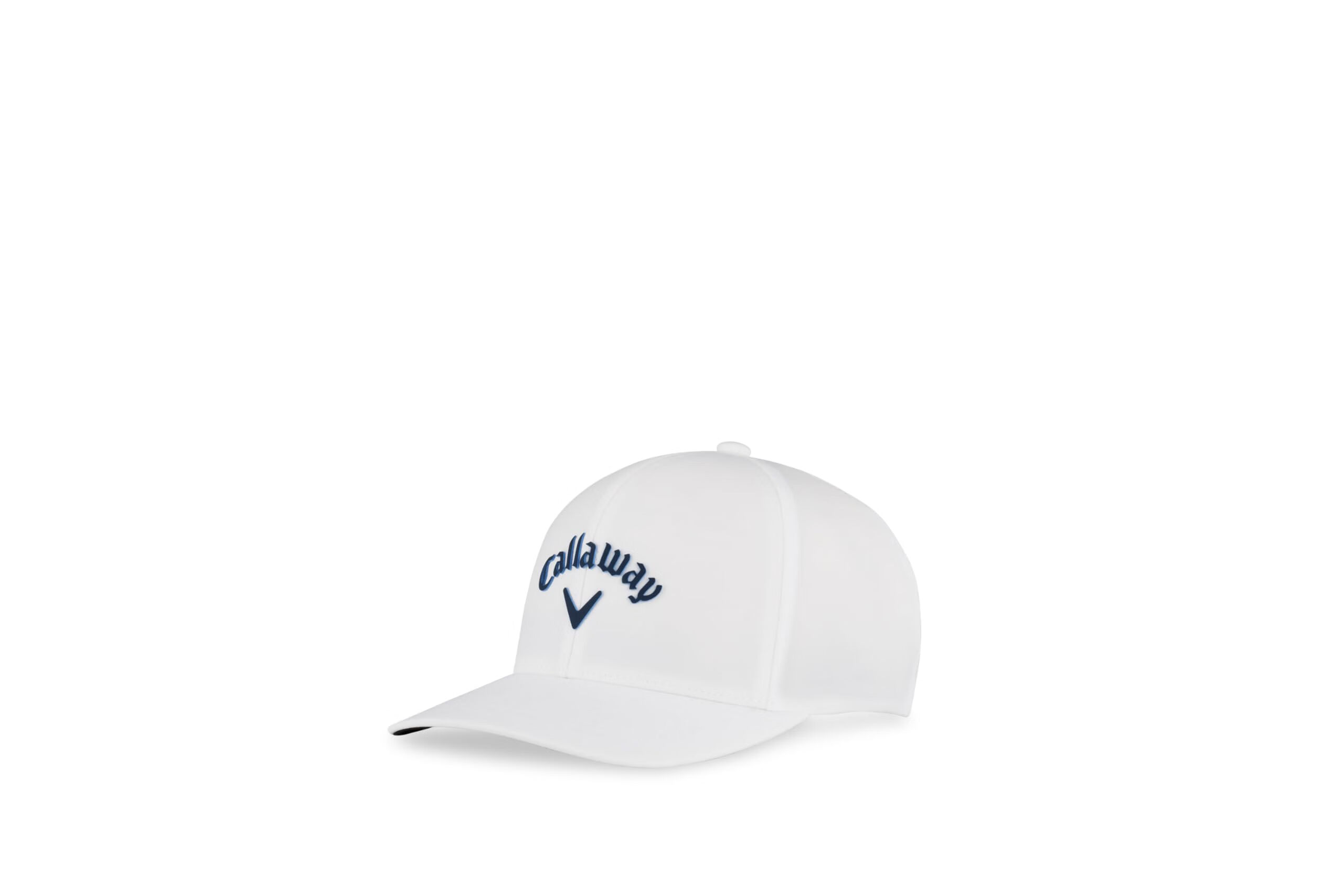 Callaway 高爾夫彈力帽(S/M,白色/海軍藍(lán))