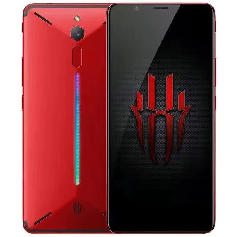 努比亚红魔3 3S电竞游戏王者吃鸡骁龙通学生原装手机 红魔Mars6+64拆封
