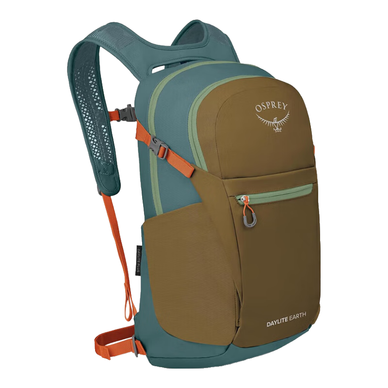 ���ڲ�����OSPREYСӥ���ⱳ���չ�ϵ��ͽ�����з���ˮ���˫�米�� ����ͨ�ڰ� Plus Earth 20L �ɫ