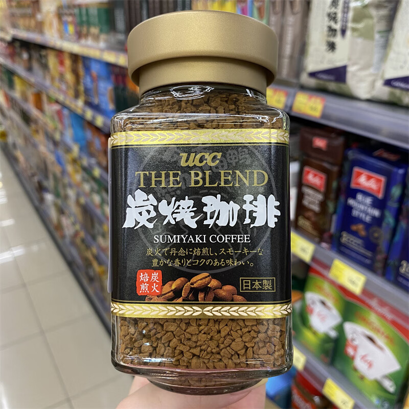 悠詩詩（UCC）香港 進口UCC悠詩詩即溶炭燒咖啡90g 即溶炭燒咖啡90g