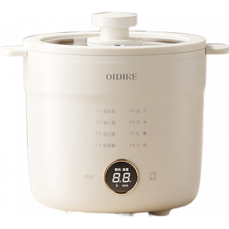 日本煮蛋器自動(dòng)斷電家用小型烹飪機煮雞蛋機神器蒸蛋器 單層 基礎款【304無(wú)縫內膽，預約定時(shí)】