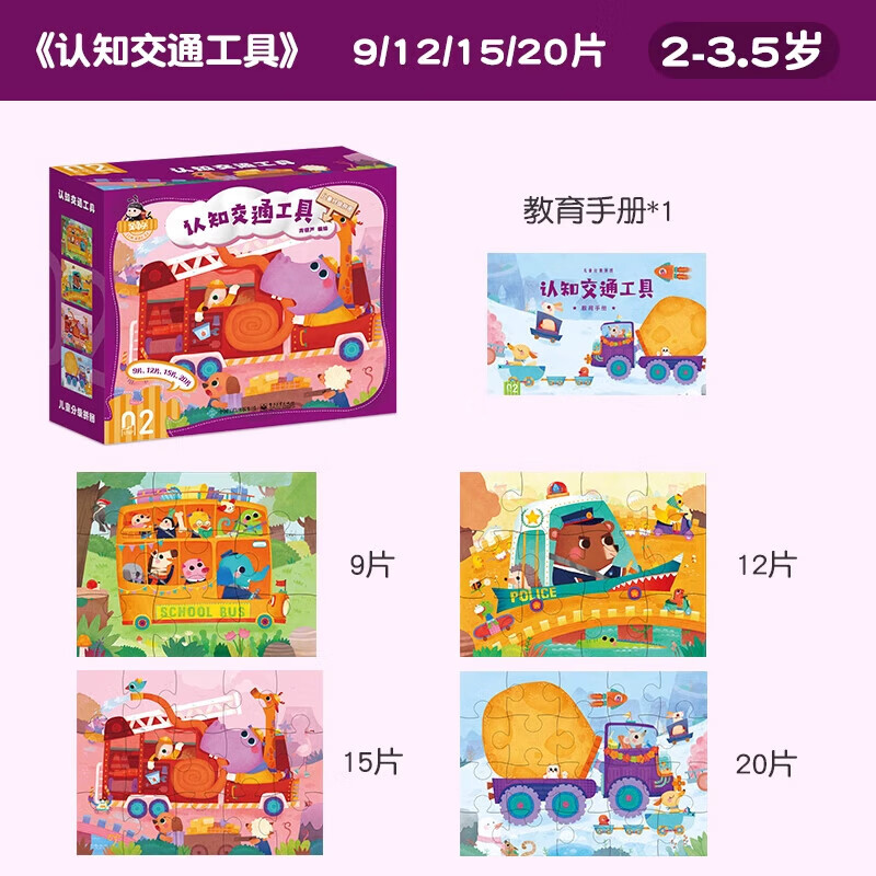 ӴԶͯƴͼ1-3-6-12ƴͼкŮ1-10׶ƴͼּ׶ͯ˼ά߼ѵֹƴͼ 2-3.5꡿2ס֪ͨߡ4 18.9Ԫ