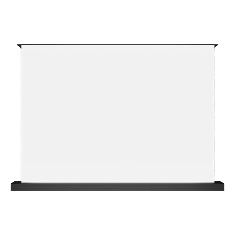 英微（IN&VI）投影幕布DDL8K光子灰120英寸家用幕布電動(dòng)地升幕拉線(xiàn)移動(dòng)便攜式幕布投影儀地拉支架投影布