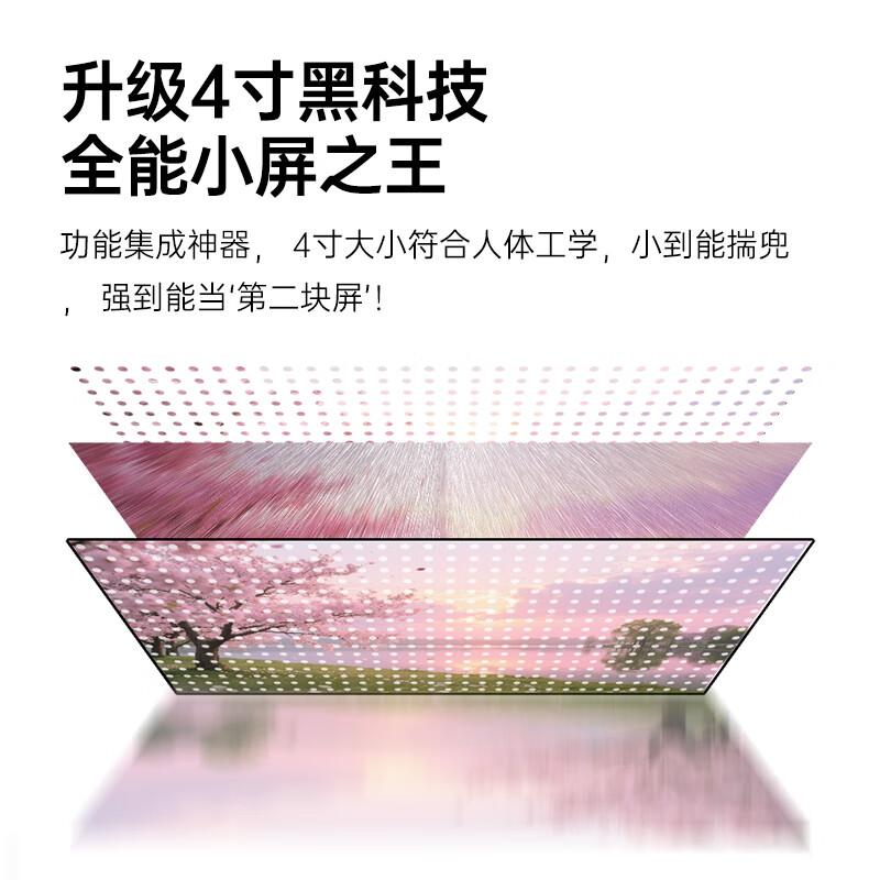 SHIMBOL视澎P4【可触控】拍拍宝手机后置摄像头自拍拍照神器手机自拍显示屏投屏器高清辅助器安卓苹果通用 【少女粉】视澎shimbol P4【安卓苹果通用】