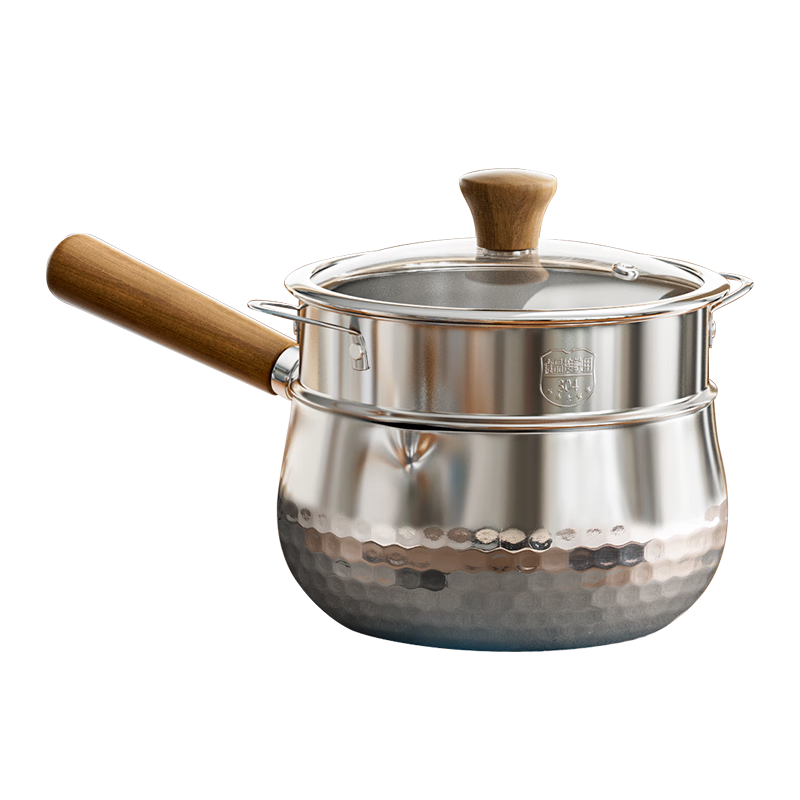 ˫ǹ��Suncha��ѩƽ��316L������̹��Ӻ�0Ϳ��๦�����渨ʳʳƷ��20cm������ 156Ԫ