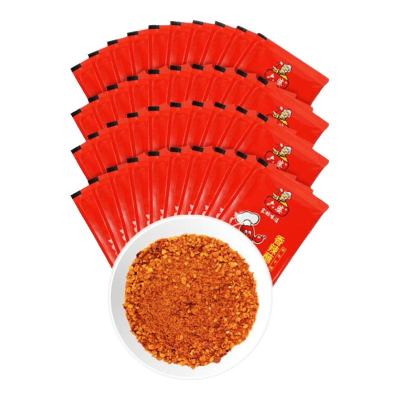六婆烧烤调料辣椒面烤肉蘸料撒料粉家用蘸料腌料干碟蘸料火锅串串卤菜 【香辣蘸料】2g*40袋