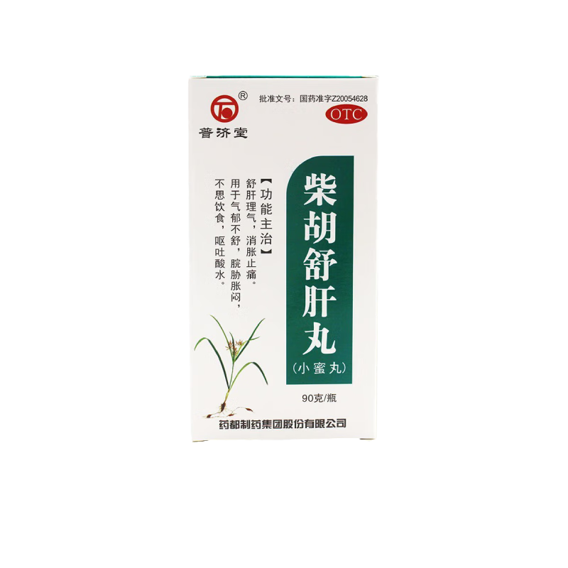 普济堂 柴胡舒肝丸 90g 1盒装