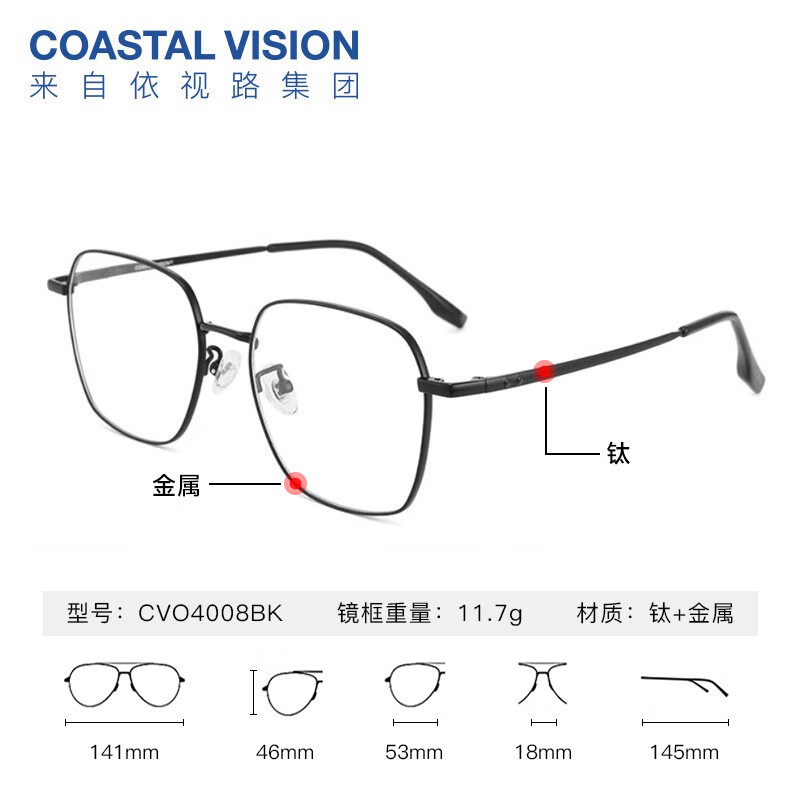 ����· �꾧ϵ�и�����ĥ�����⾵Ƭ 1.60��Ƭ ��+����ȫ��4008BK��ɫ���� 189Ԫ