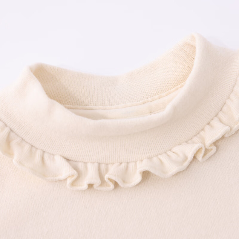 丽婴房【商场同款】儿童上衣女童T恤上衣秋款 浅咖啡色 110 cm