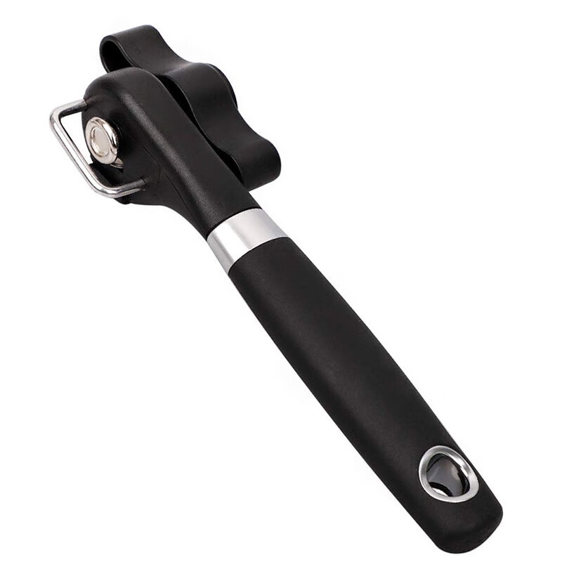 语森忆亚马逊手动安全开罐器不锈钢罐头 开瓶器单手柄侧边开盖罐头刀