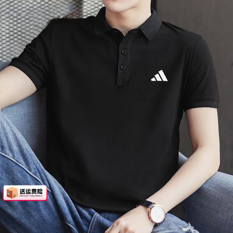 阿迪达斯 （adidas）官方舰店短袖男装 新款运动衫网球休闲透气快干POLO衫半袖上衣T恤 Polo衫/梭织快干/主图款 XS