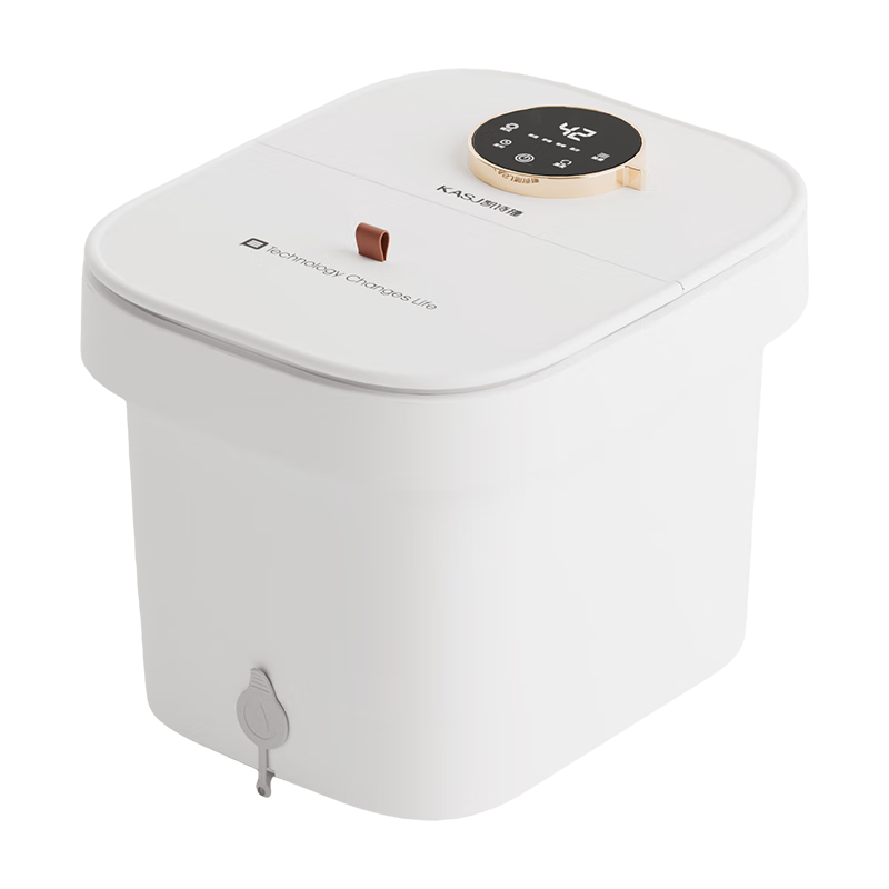 凱詩捷(KASJ)泡腳桶自動按摩恒溫加熱可拆洗按摩盤足浴盆洗腳送長輩生日實用禮物T6pro