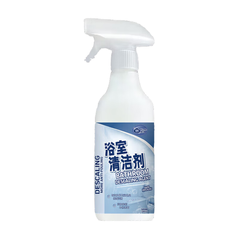 浴室清洁剂洗手台淋浴房水龙头玻璃门瓷砖除水垢深层清洁持久留香 品质保证 1瓶＋一头