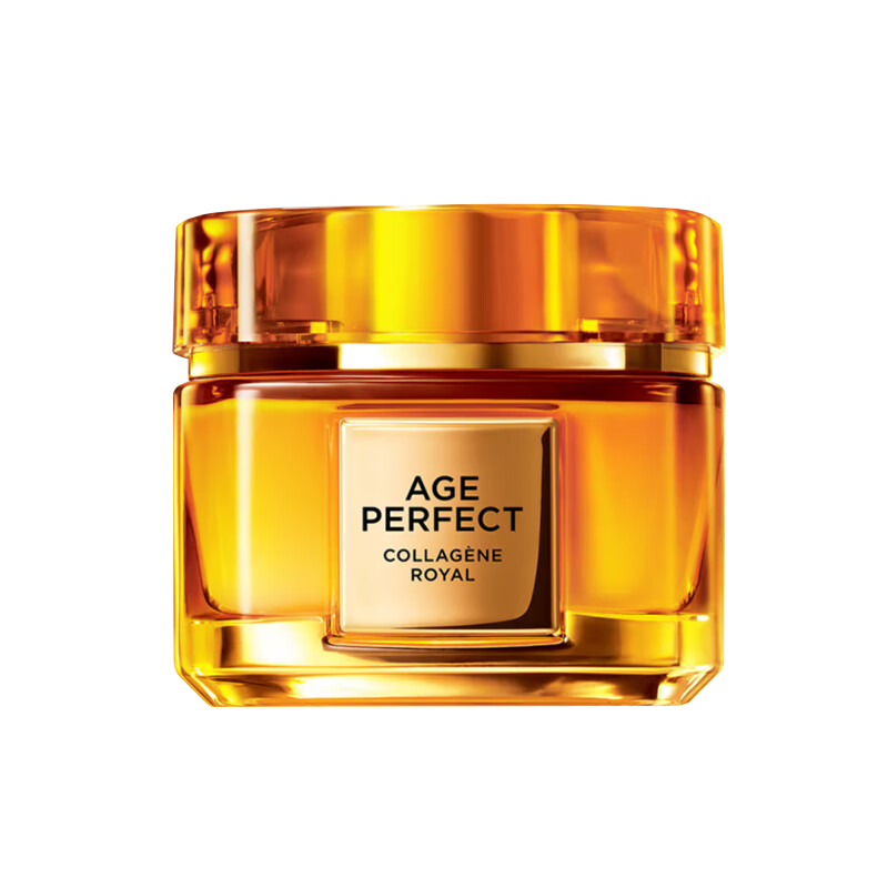 欧莱雅（LOREAL）小蜜罐花蜜胶原面霜 60ml 修护滋润补水护肤