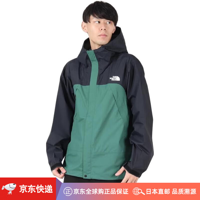 北面【日本直邮】JD物流 北面（The North Face）男士圆点短款夹克 NP62452 TNF绿 S （S码）