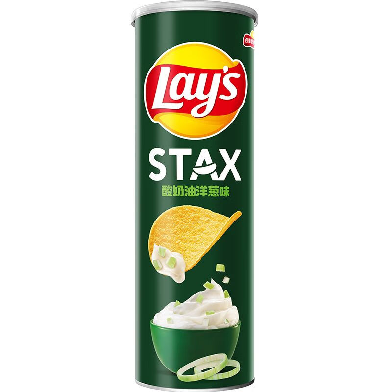 青援乐事STAX系列罐装薯片酸奶油洋葱味 酸奶油洋葱味