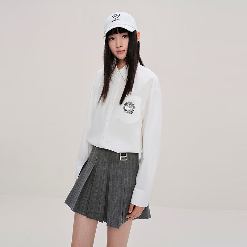 乐町【tombonia联名】商场同款抗皱衬衫 白色 S