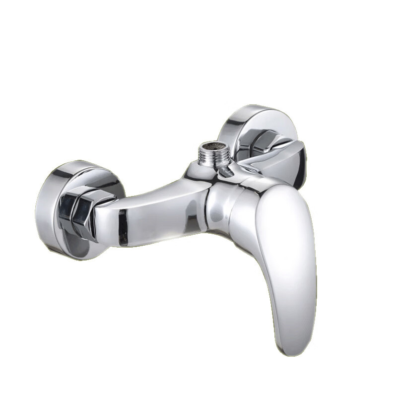 铜淋浴龙头花洒暗装淋浴阀冷热水混水阀淋浴混合龙头 铜太子淋浴向上