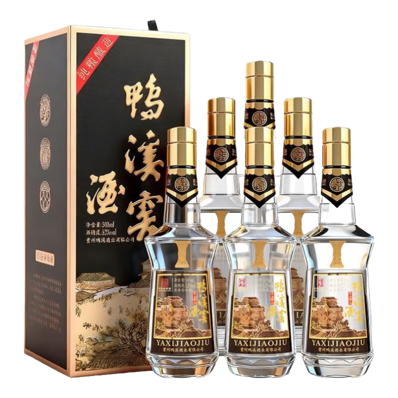 ���ڲ�����ѼϪ�� �ڽ���Ʒ Ũ���Ͱ׾� 52�� 500ml*6ƿ ����װ ������Ʒ�Ƽ� 367.2Ԫ(������)