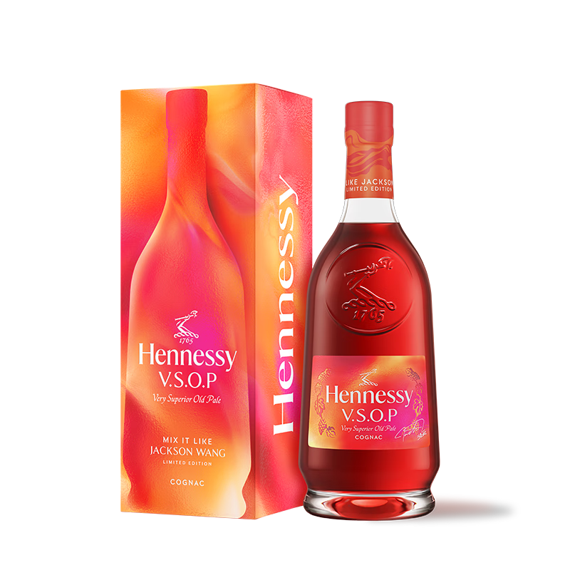 轩尼诗VSOP 王嘉尔同款特调限量版 干邑白兰地 700ml