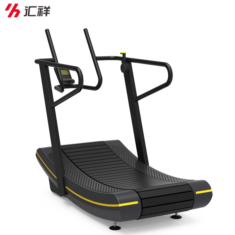 汇祥ml-89商用无动力跑步机曲面弧形无助力跑步机健身房运动器械 随机