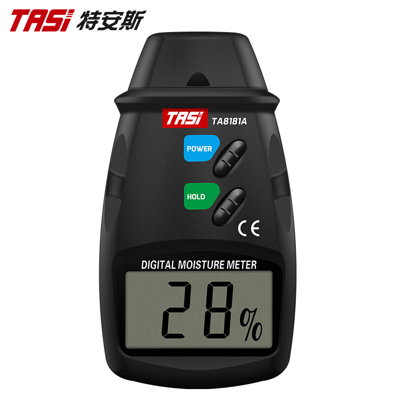 特安斯木材水分測(cè)量?jī)xTA8181A高精度快速測(cè)定含水率測(cè)試儀濕度器 隨機(jī)發(fā)