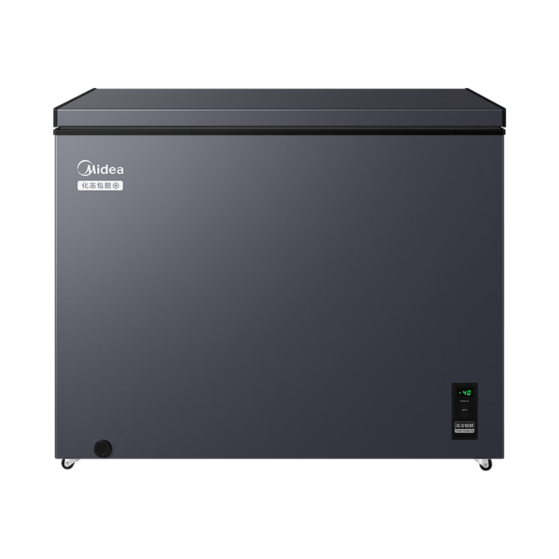 美的（Midea）深冻系列300L单温家用冰柜零下40度超低温冷柜无需频繁除霜冷冻柜冷藏柜冰箱BD/BC-302KEM国家补贴