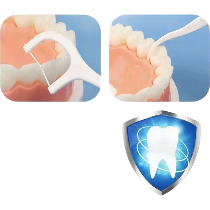 京东快递盒装牙线超细家庭装牙线棒随身便携剔牙签线剔牙线牙签 盒装50支【1盒】体验装