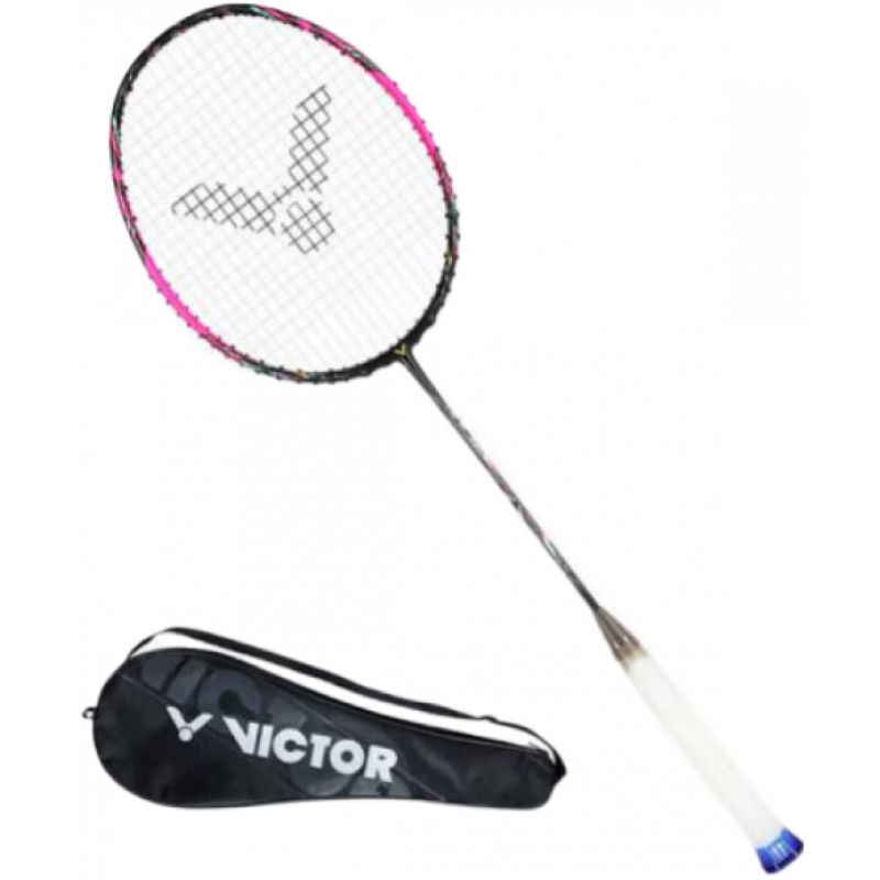威克多(VICTOR)ARS系列神速100XUltraWT24全碳素羽毛球拍總決賽紀(jì)念款速度型(增 巡回總決賽100X+原裝拍套+手膠*1(顏色隨機(jī)) 3U/G5 未穿線