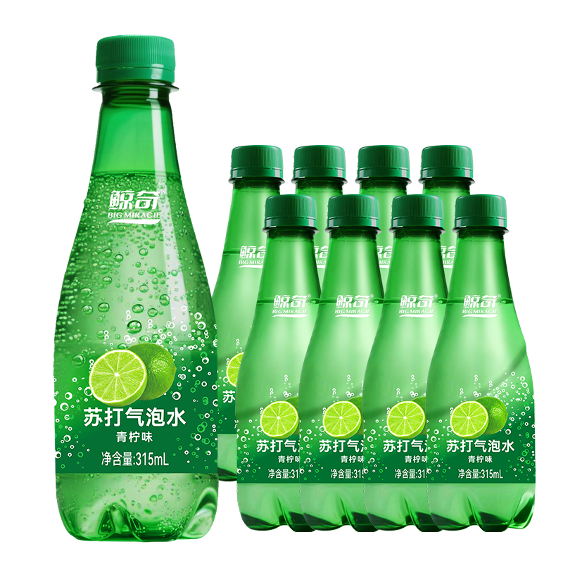 ڲ BIG MIRACIEմˮ ζմˮ 00֬0̼ˮ 315mL*8ƿ 17.9Ԫ