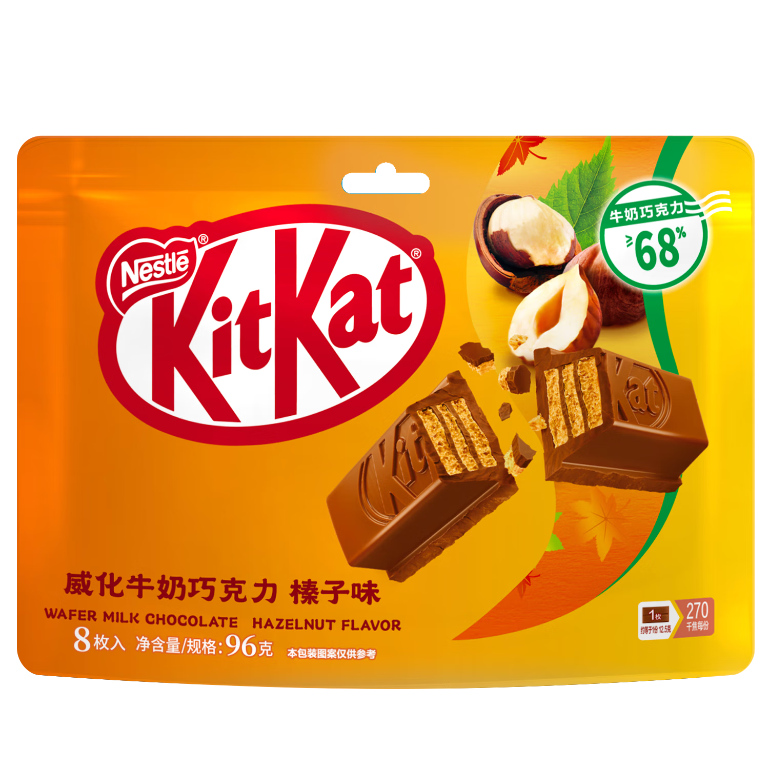 ȸ�� ����kitkat�����ɿ������ζ 96g(8ö) �������� �ǹ�������ʳ 42.09Ԫ(���׹�����14.03Ԫ/��)
