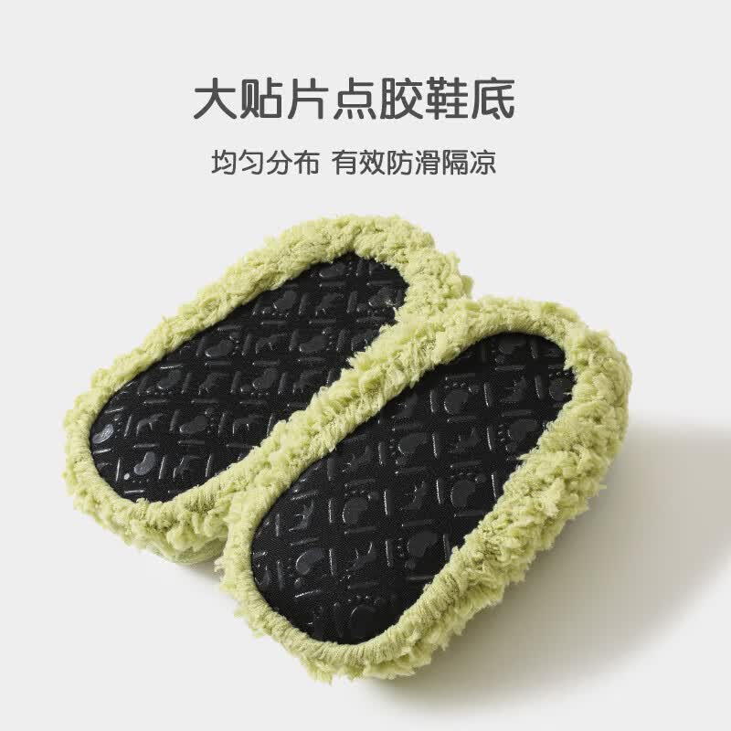 贝肽斯婴儿脚套春秋新生儿防滑隔凉学步鞋男女宝宝地板袜软底鞋袜子 绿青蛙 适合脚长12.5cm