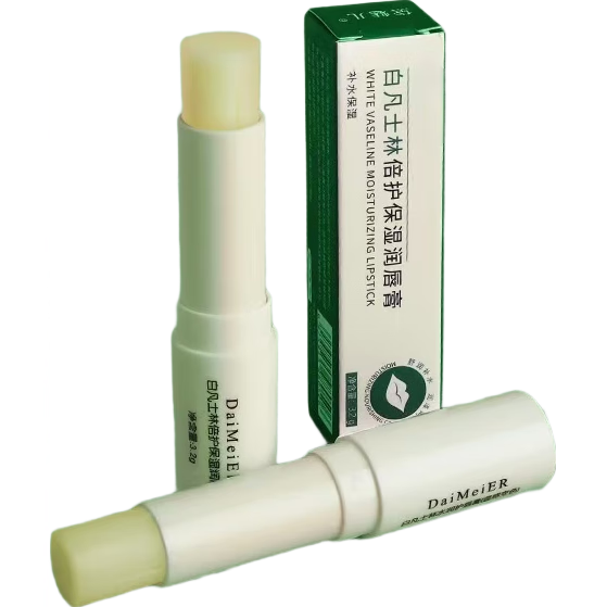 凡士林润唇滋润保湿补水防干裂水嫩嘟嘟唇润唇蜜 无色保湿润唇膏*2支装