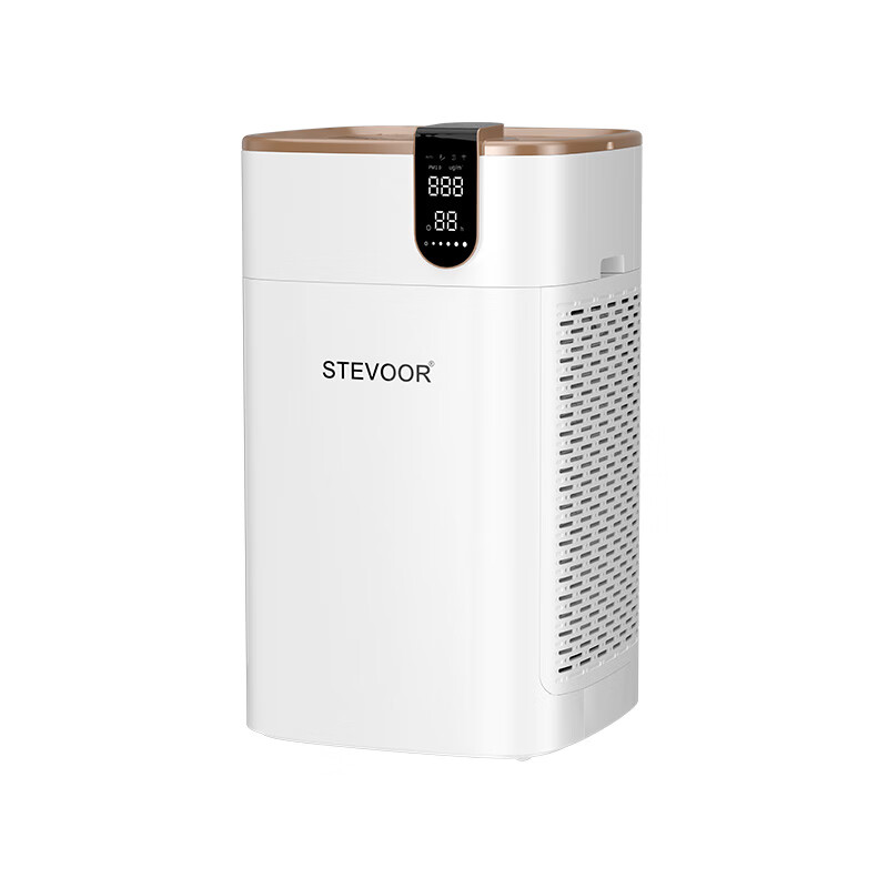 斯帝沃（STEVOOR）空气净化器家用除甲醛雾霾pm2.5异味卧室负离子睡眠母婴KJ800F-A8  白色 除甲醛款【晒图五张+视频领滤网】