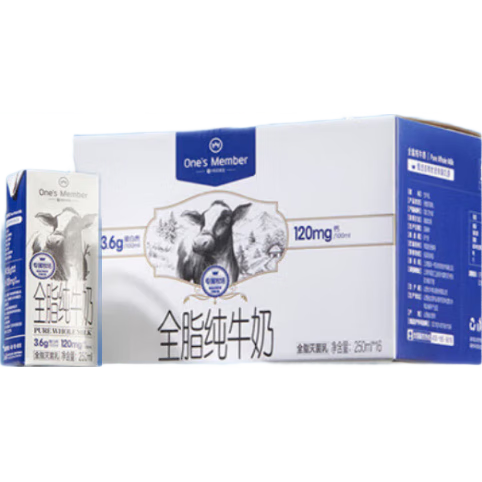 One's Member ȫ֬ ��ţ�� 3.6g������ 250ml *16��