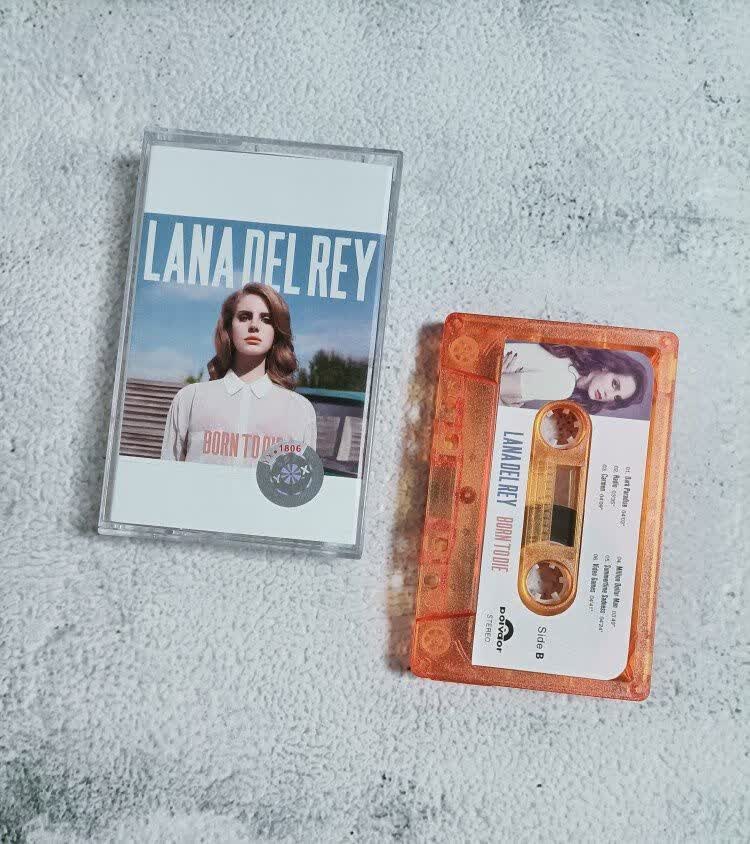 之宋全新录音带英文歌lanadelreyborntodietarget透明卡带 全新录音带