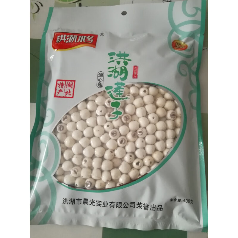 洪湖水鄉(xiāng)[湖北特產]洪湖蓮子晨光洪湖水鄉(xiāng)400克通心蓮 水鄉(xiāng)400克通心蓮 400g