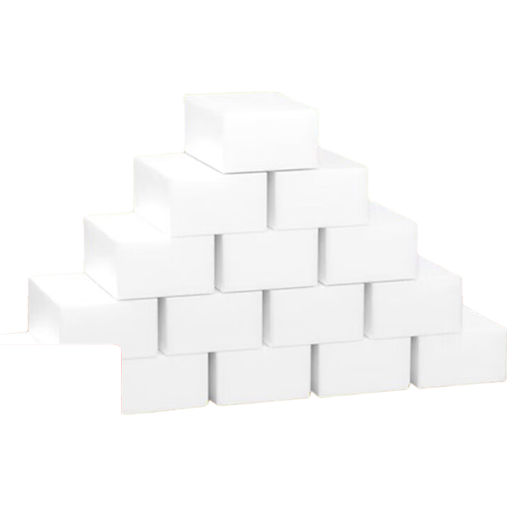 高密度海绵擦小白鞋魔力擦厨房卫生间清洁海绵耐用 海绵擦  10片装